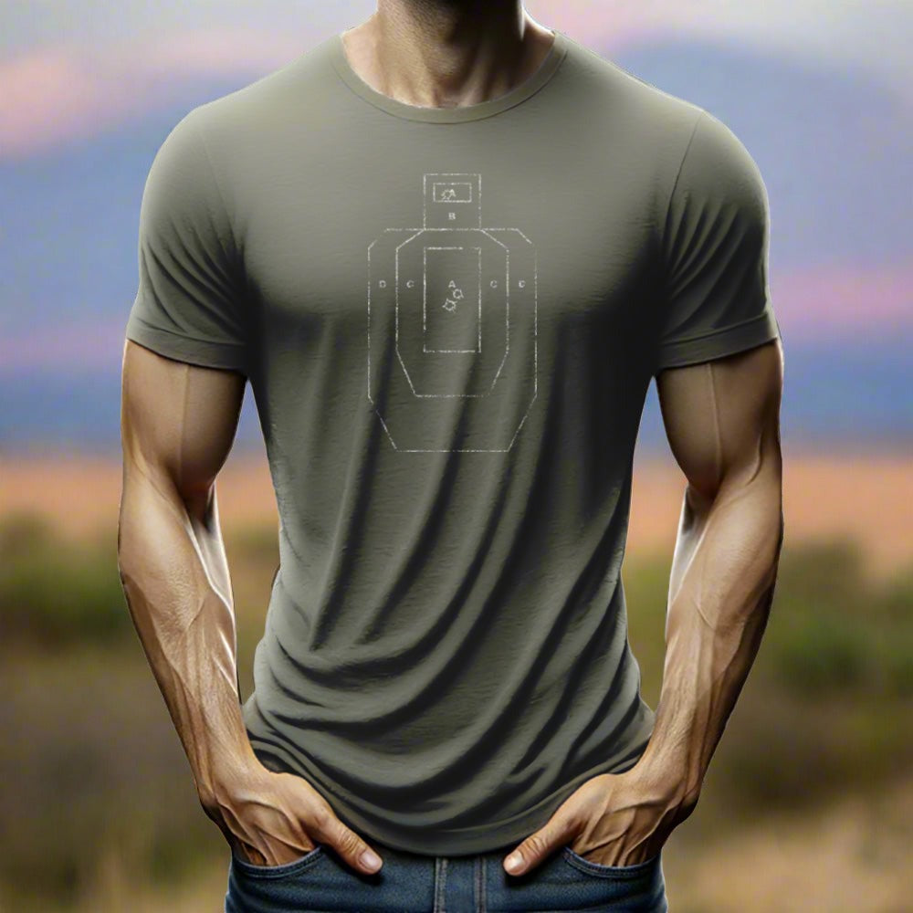man wearing a t-shirt
