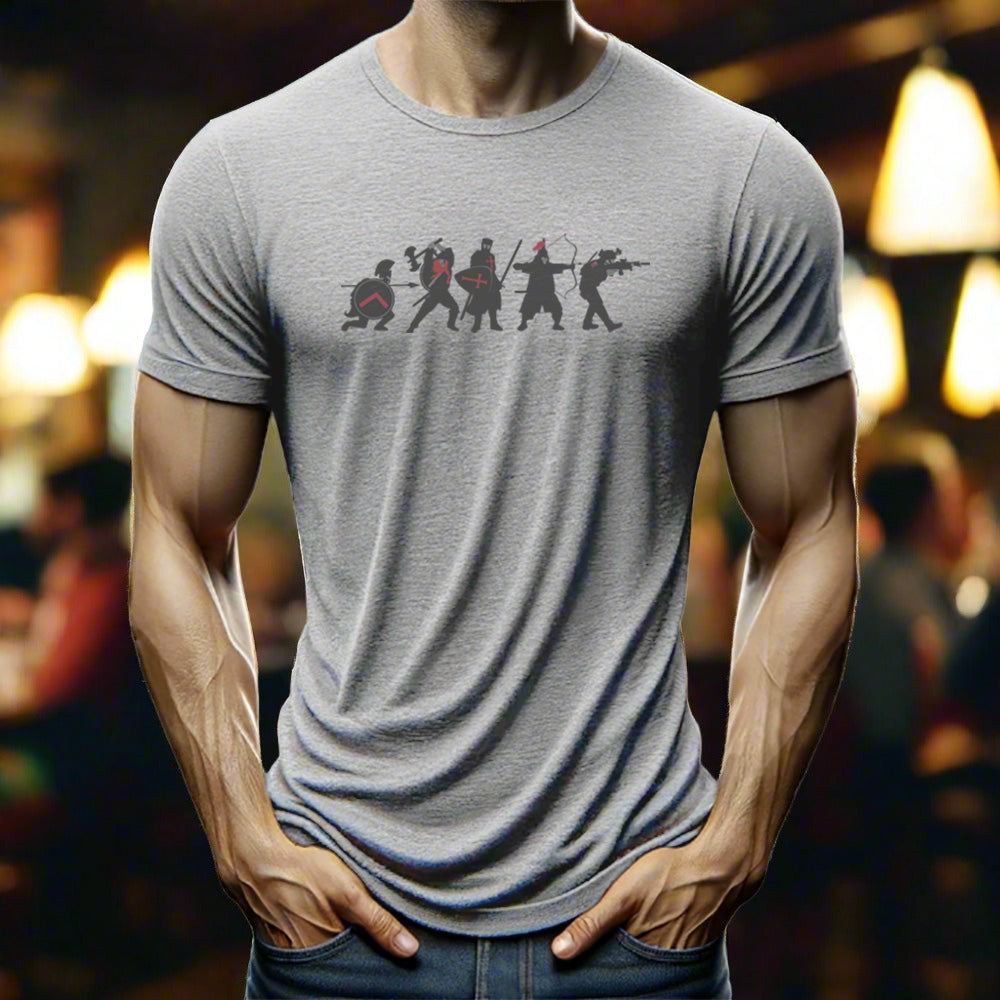 man wearing a t-shirt