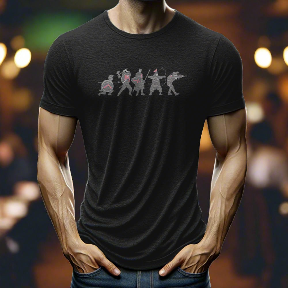 man wearing a t-shirt