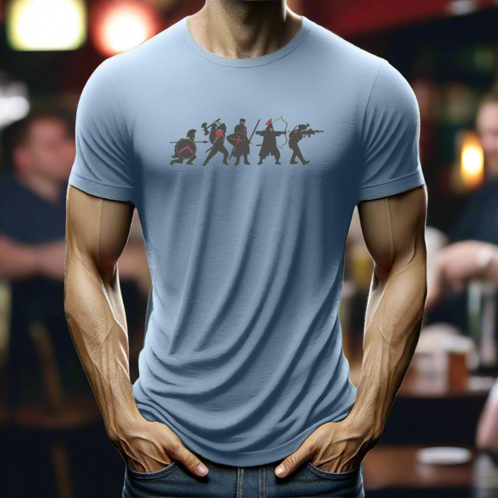 man wearing a t-shirt