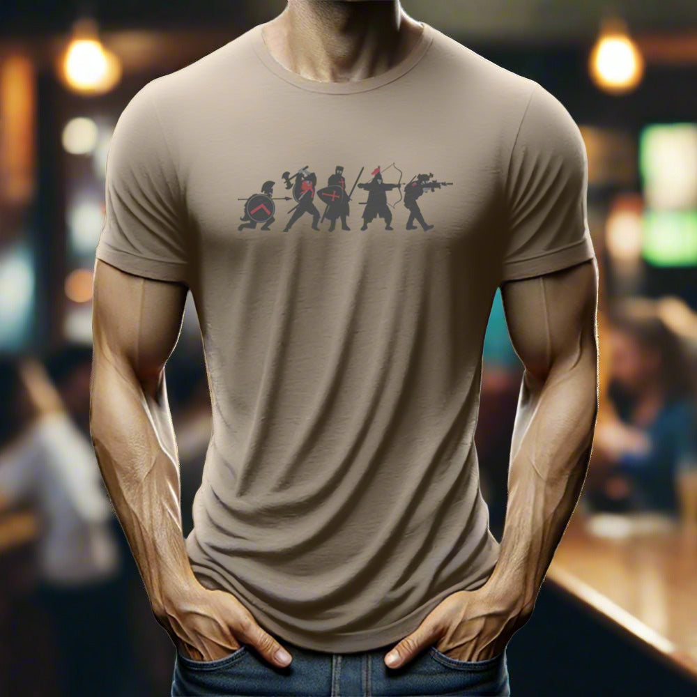 man wearing a t-shirt