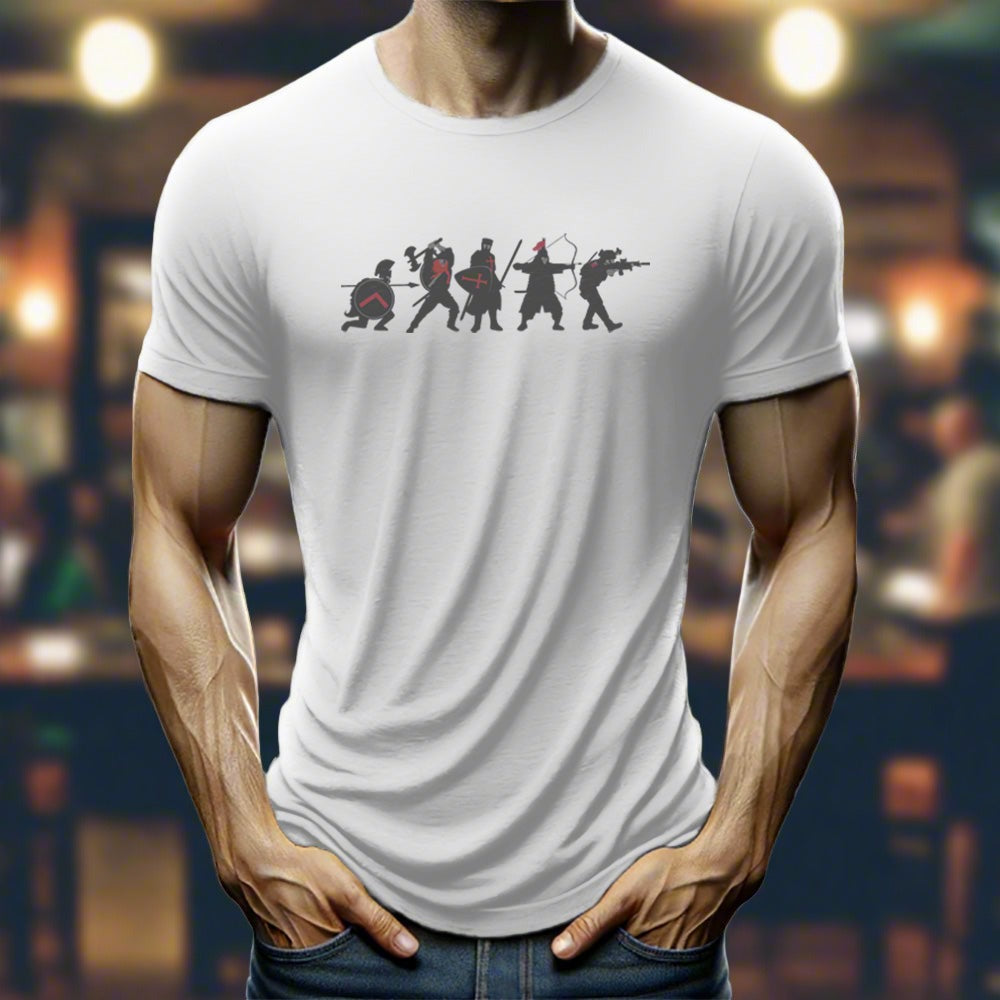 man wearing a t-shirt