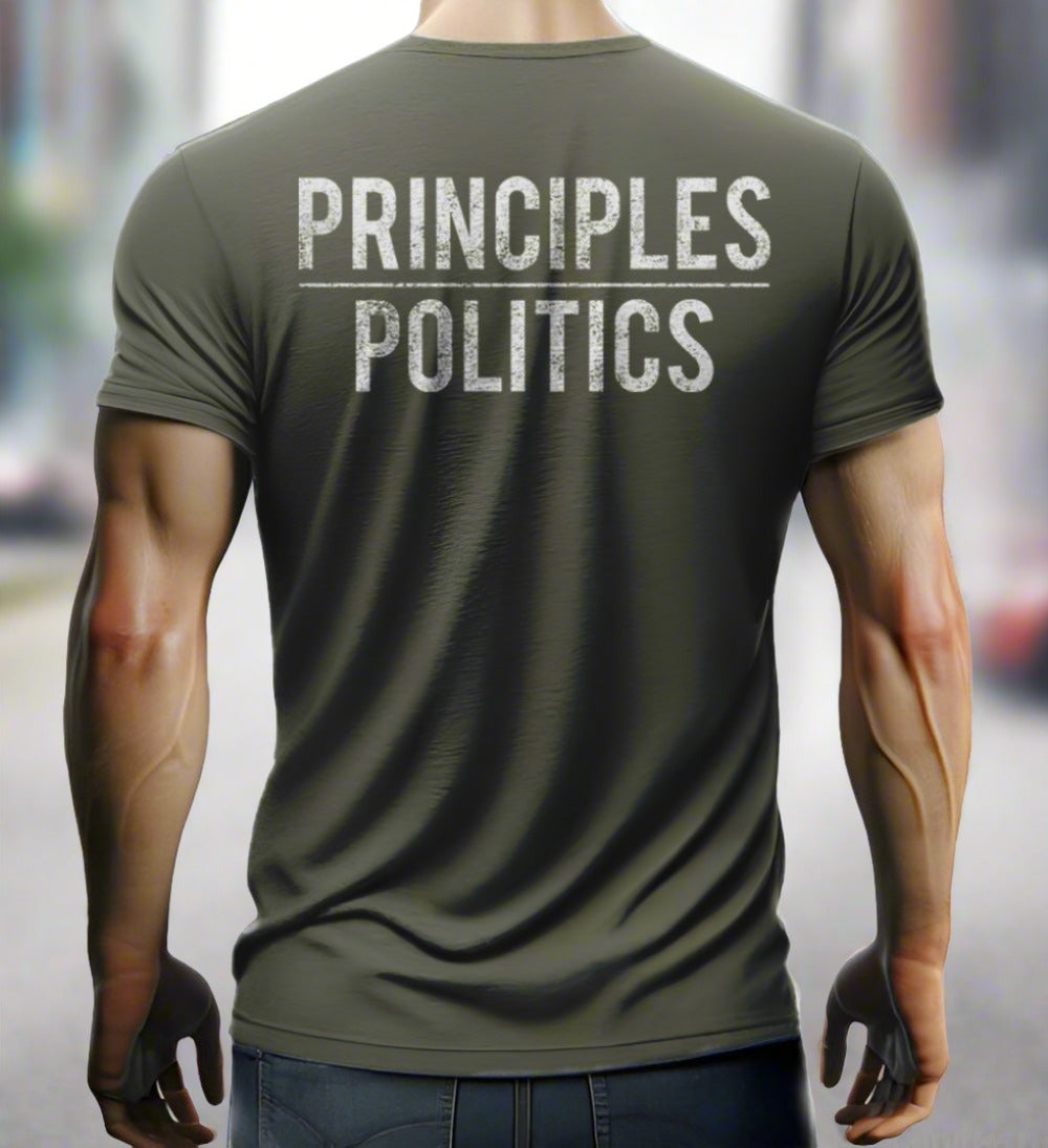 man wearing a t-shirt