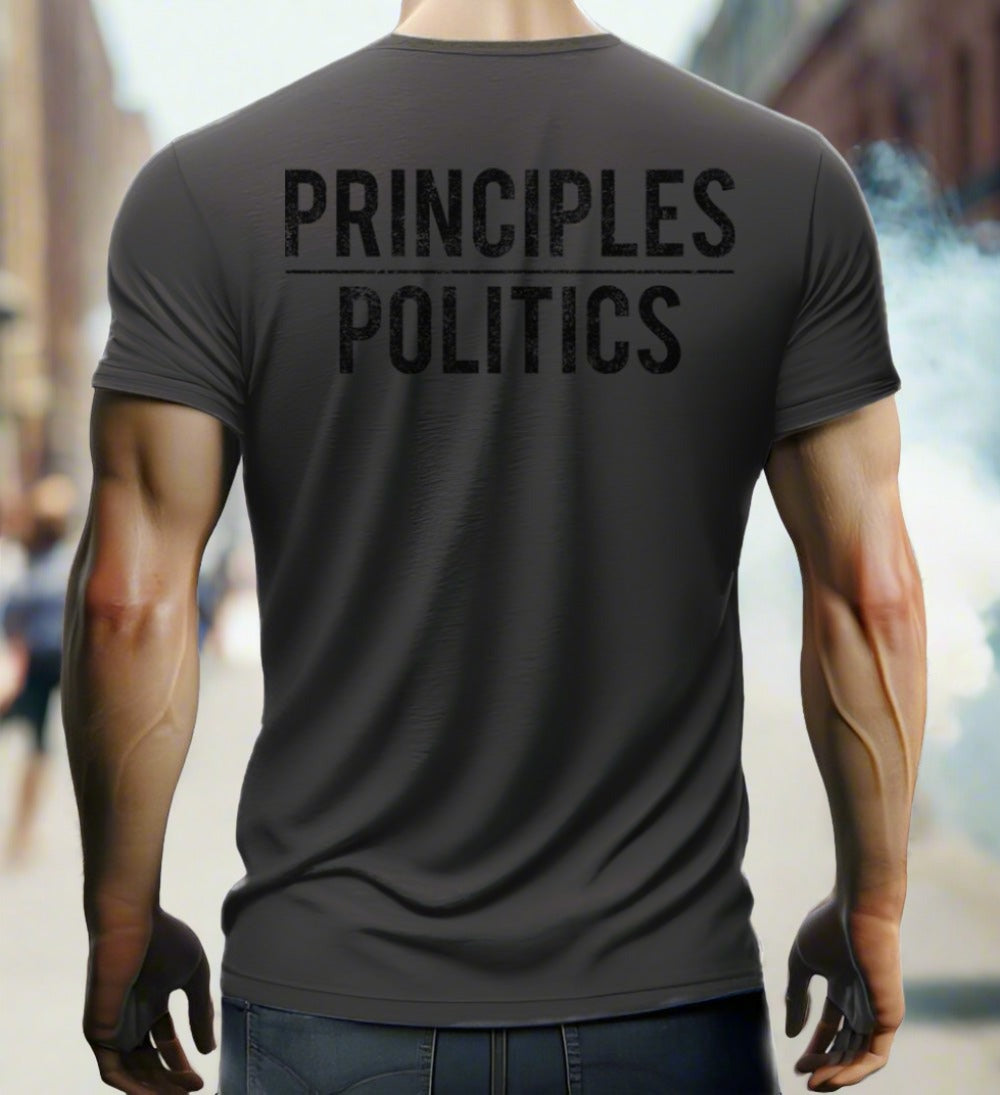 man wearing a t-shirt