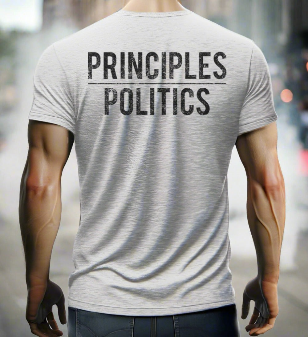 man wearing a t-shirt