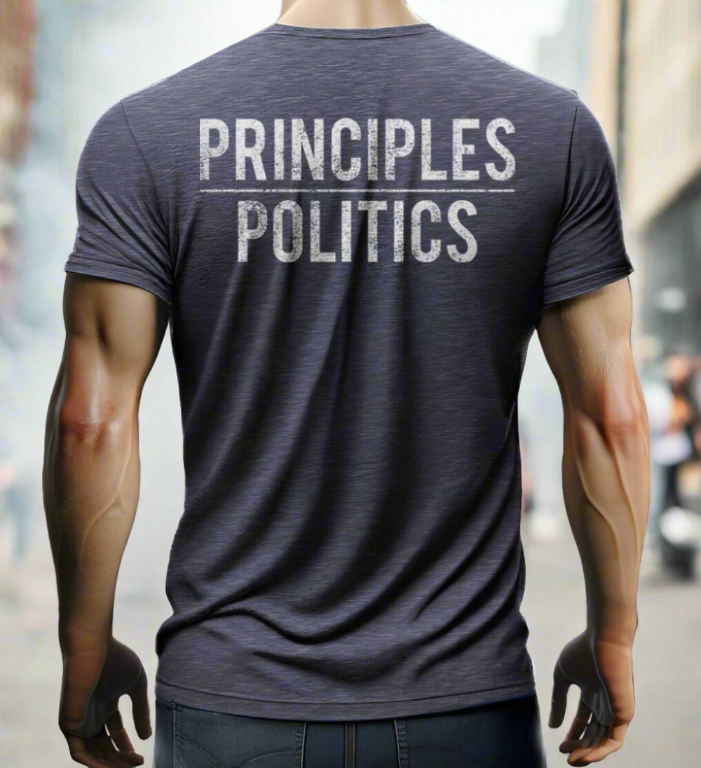 man wearing a t-shirt