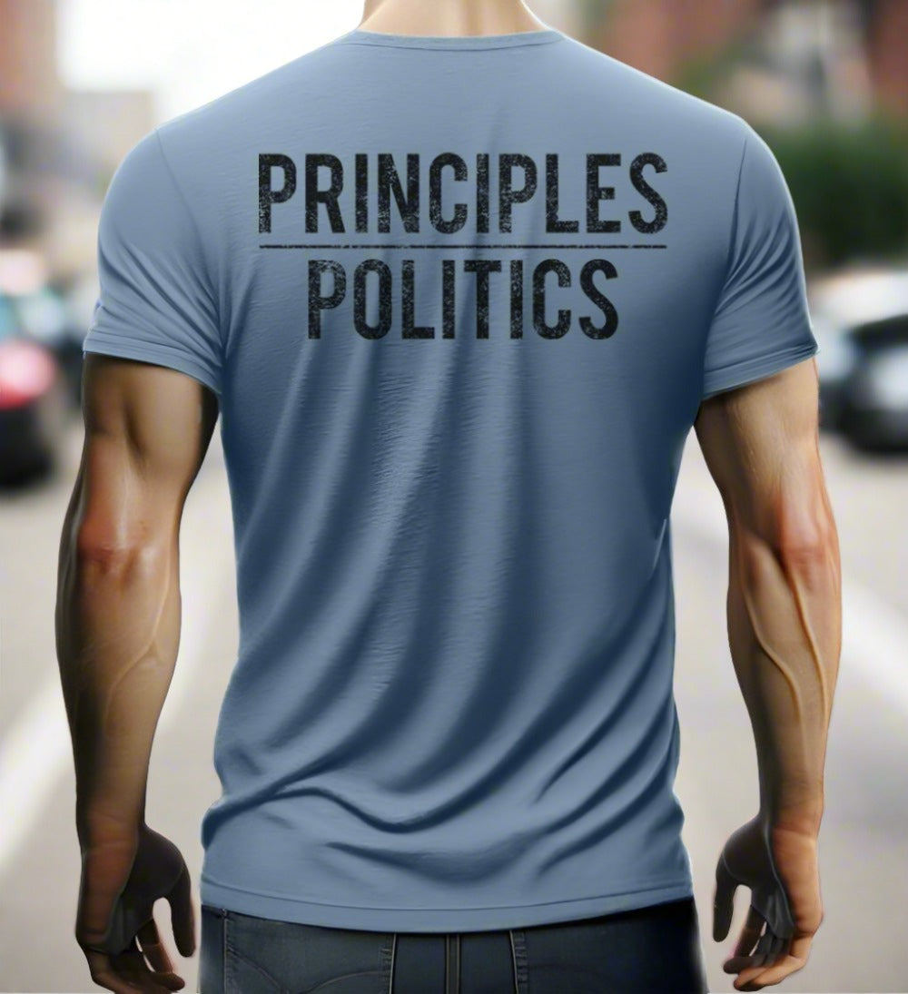 man wearing a t-shirt