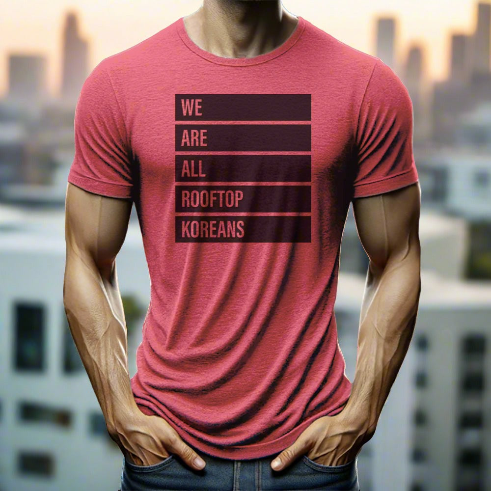 man wearing a t-shirt