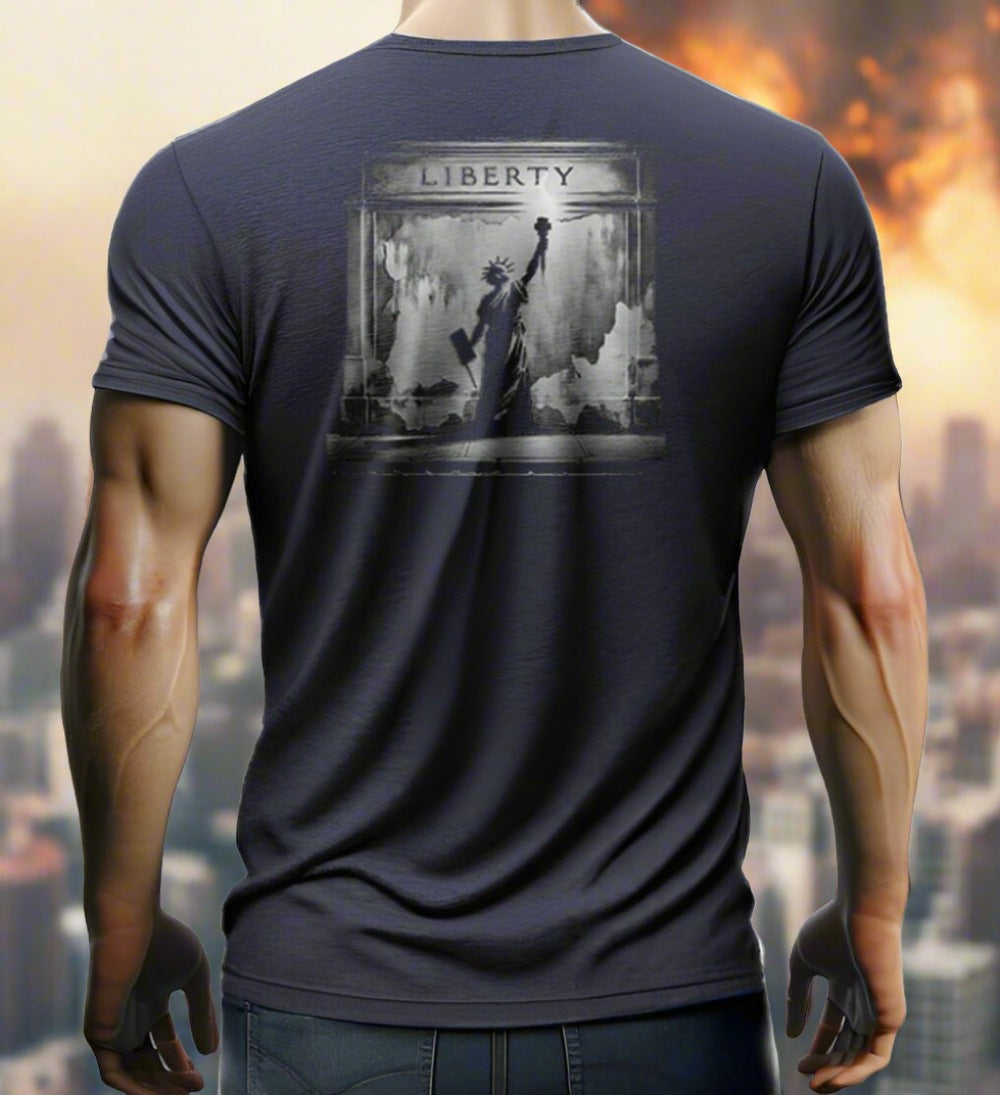 man wearing a t-shirt