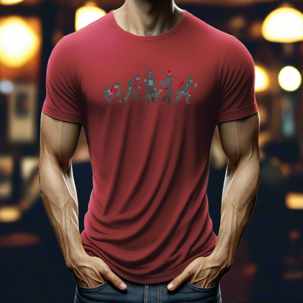 man wearing a t-shirt