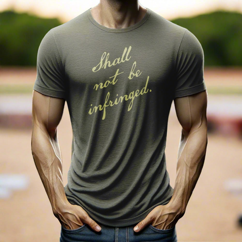 man wearing a t-shirt