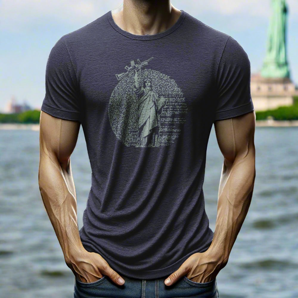 man wearing a t-shirt