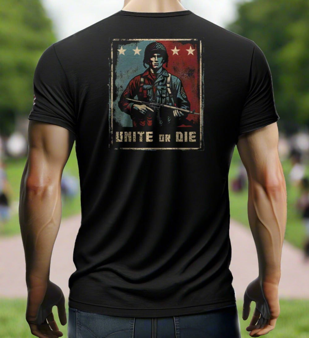man wearing a t-shirt