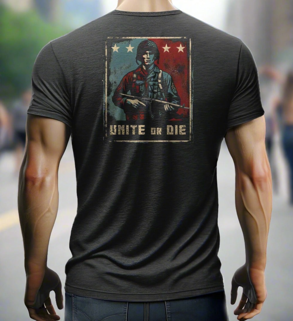 man wearing a t-shirt