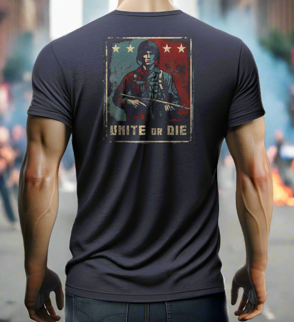 man wearing a t-shirt