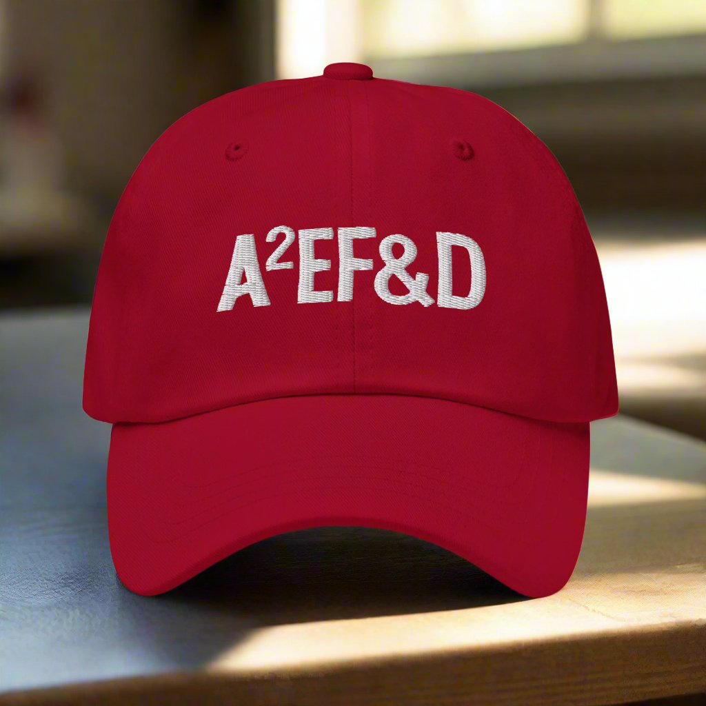 a baseball cap