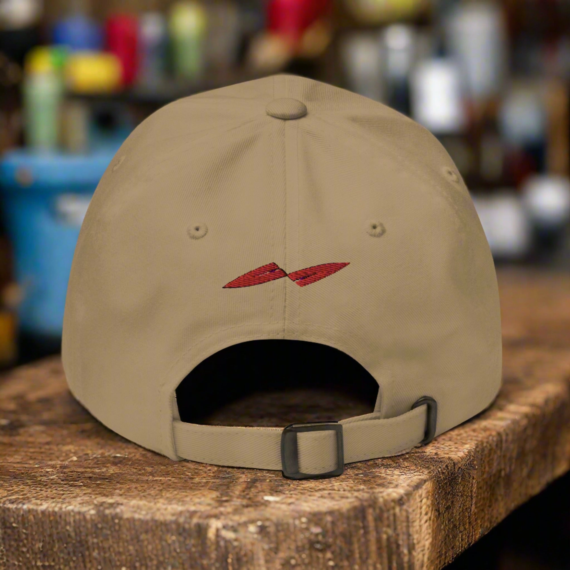 a baseball cap