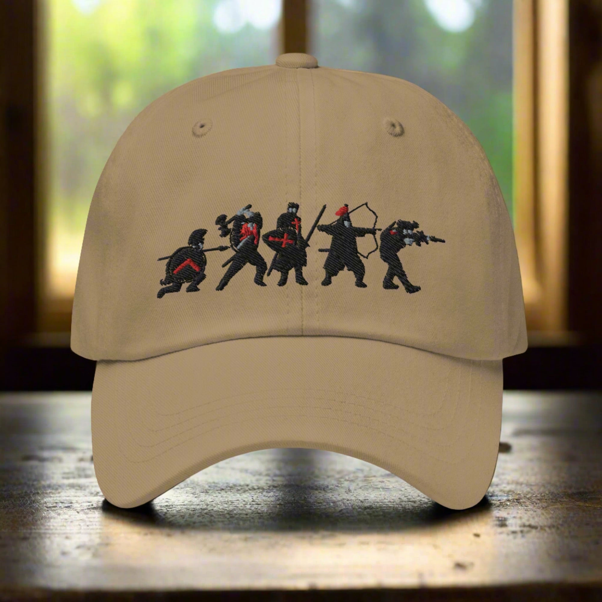 a baseball cap