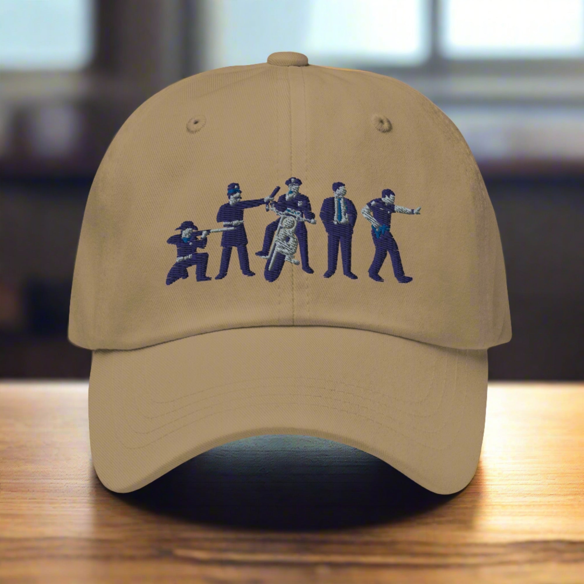 a baseball cap