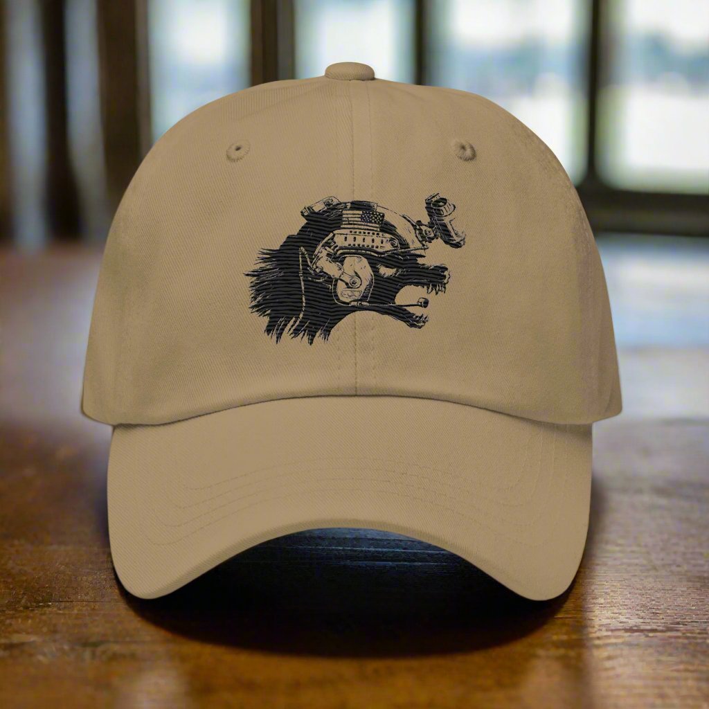 a baseball cap