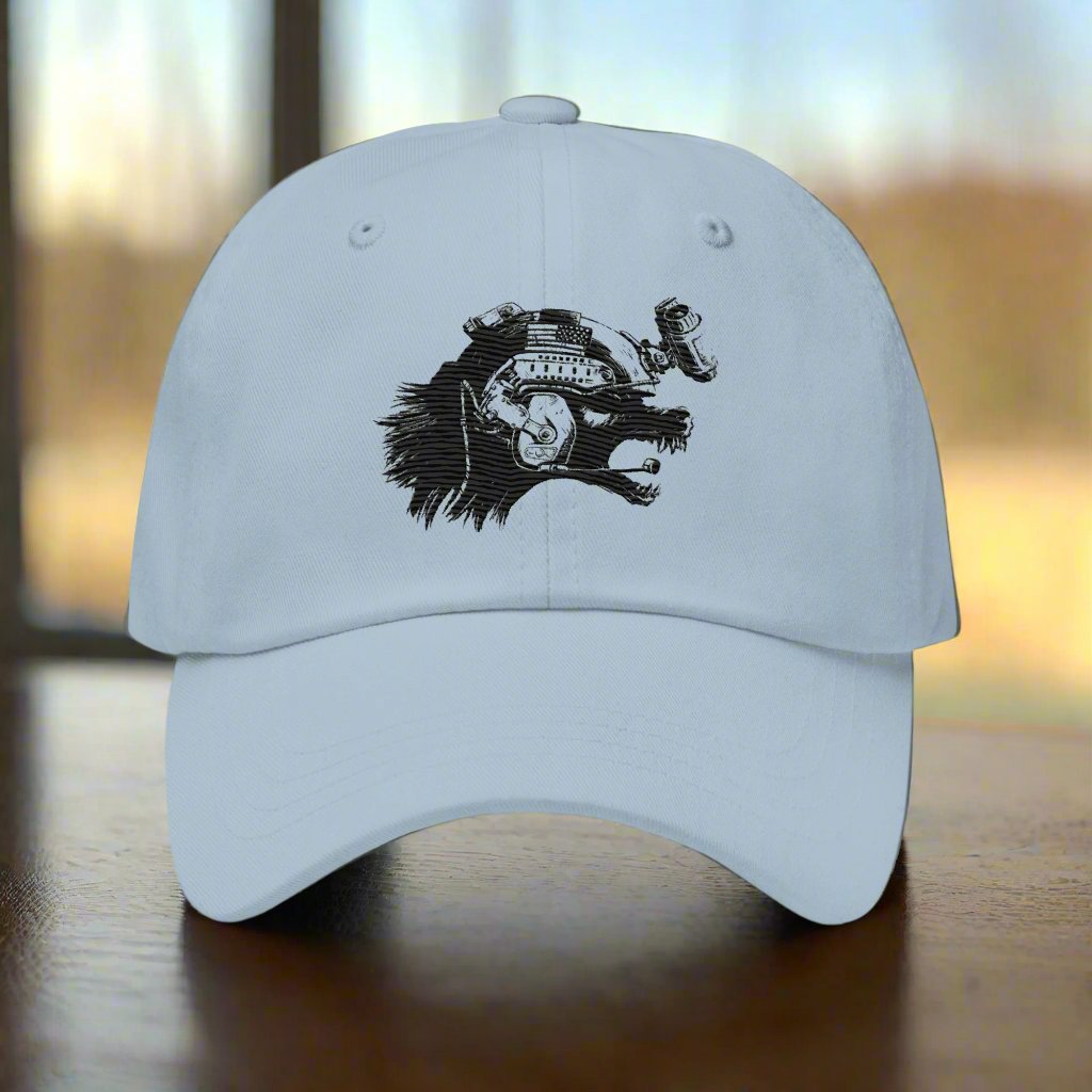 a baseball cap