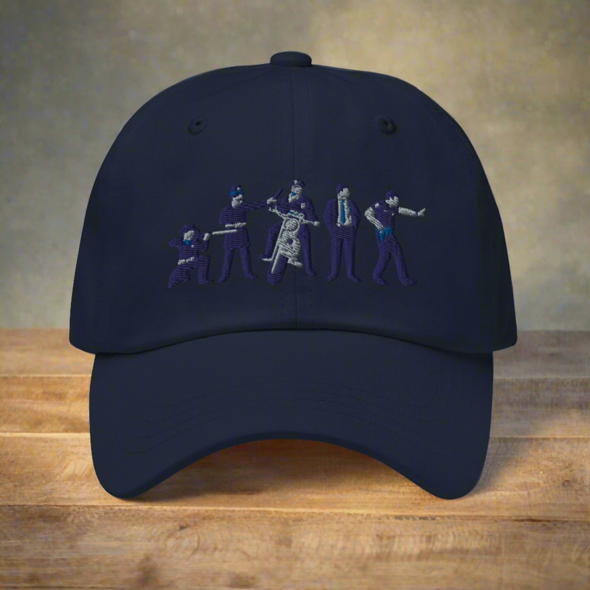 a baseball cap