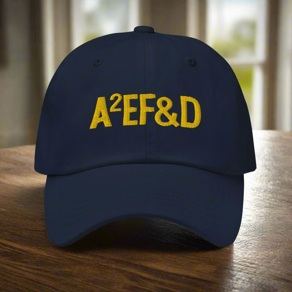 a baseball cap