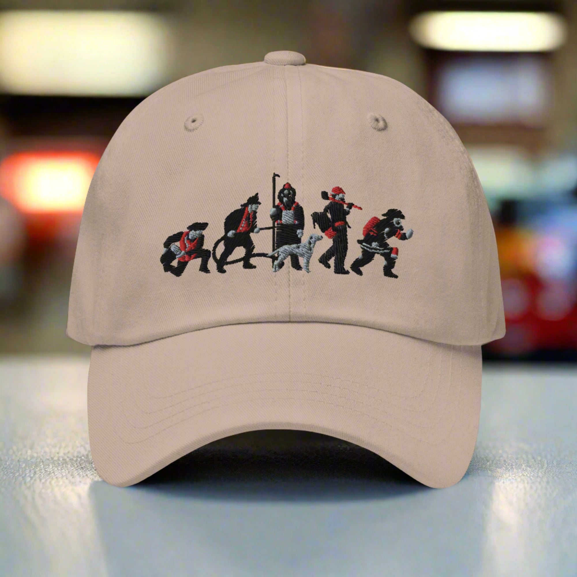 a baseball cap