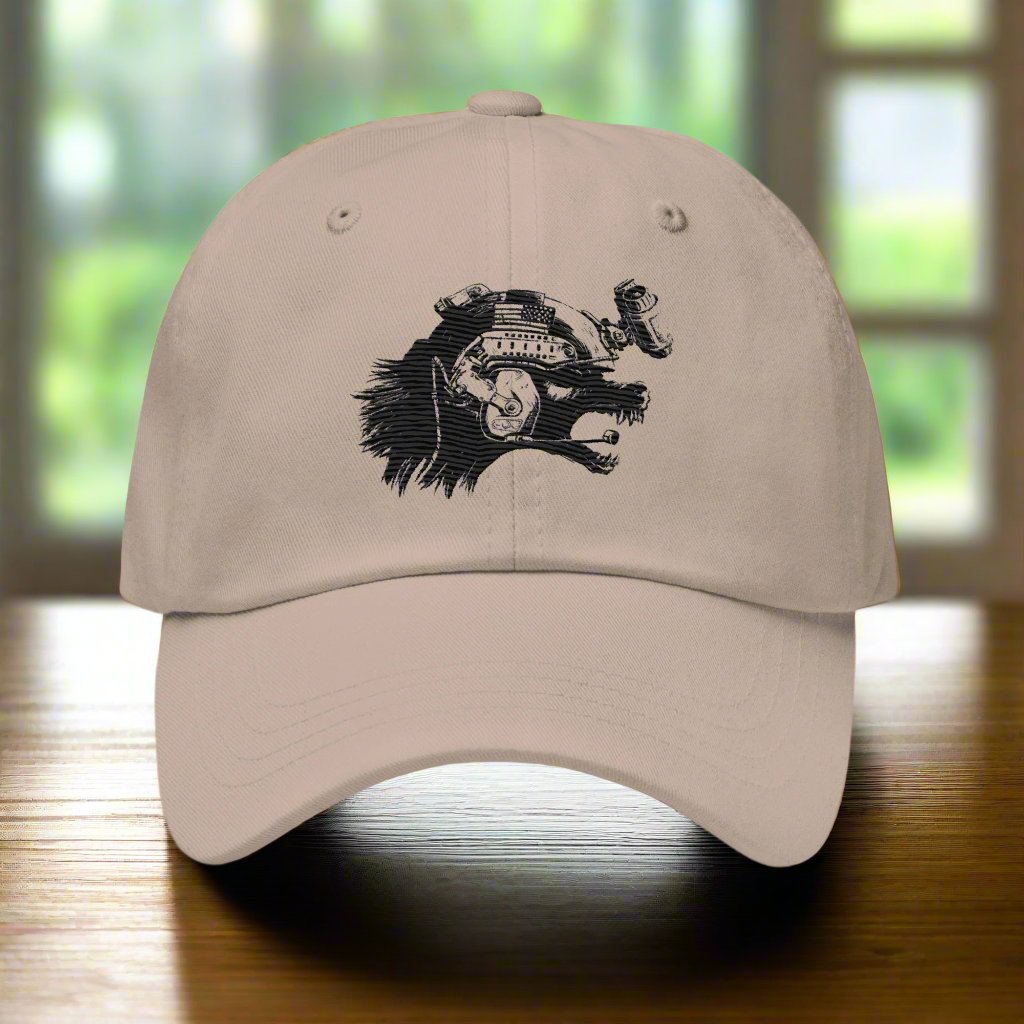 a baseball cap