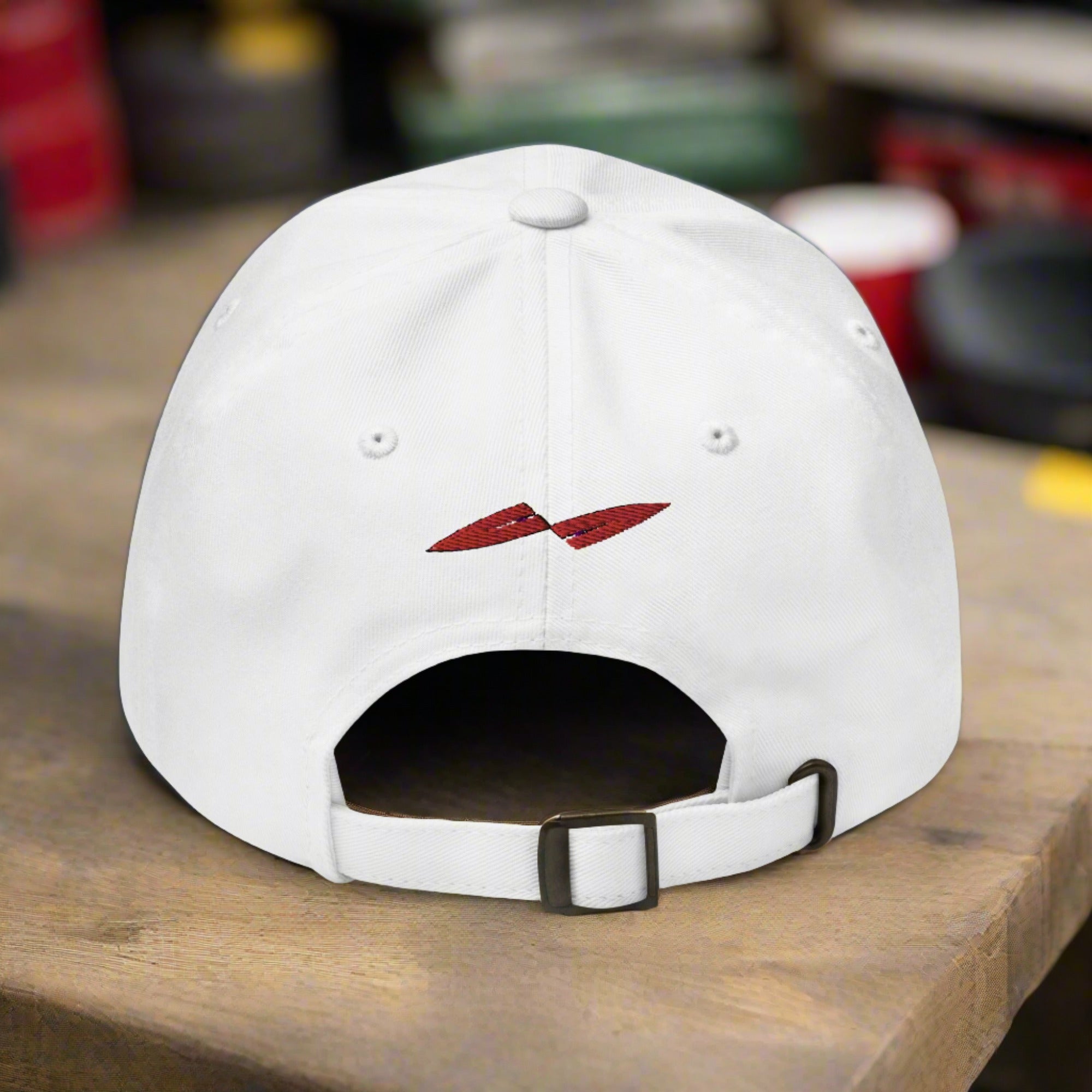 a baseball cap