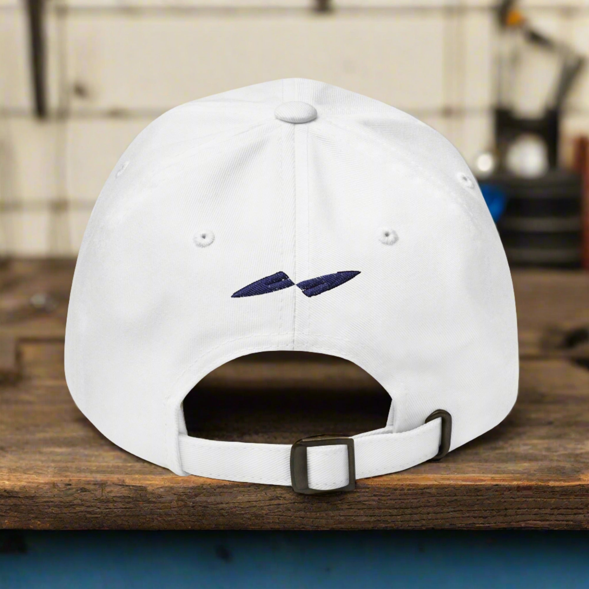 a baseball cap