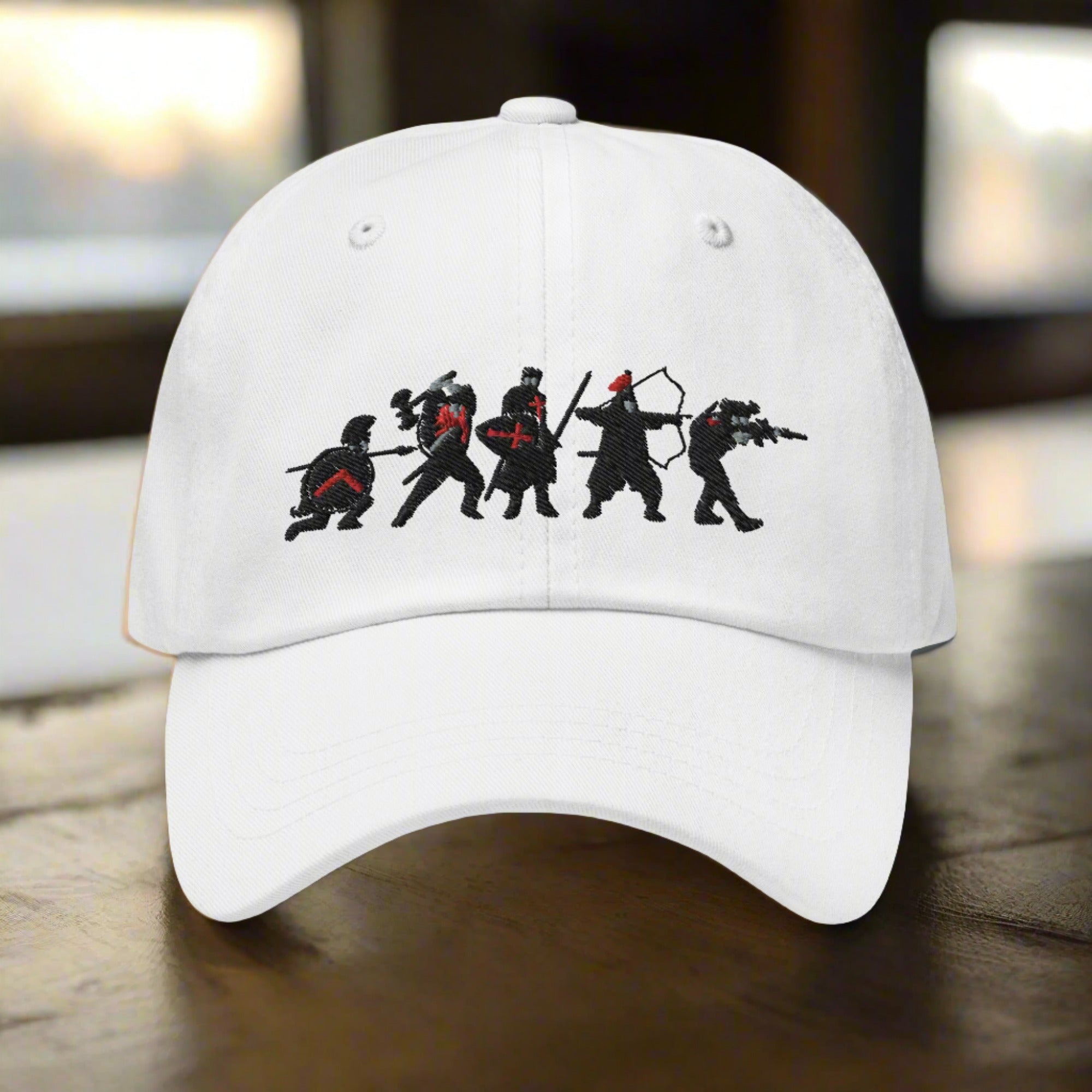 a baseball cap