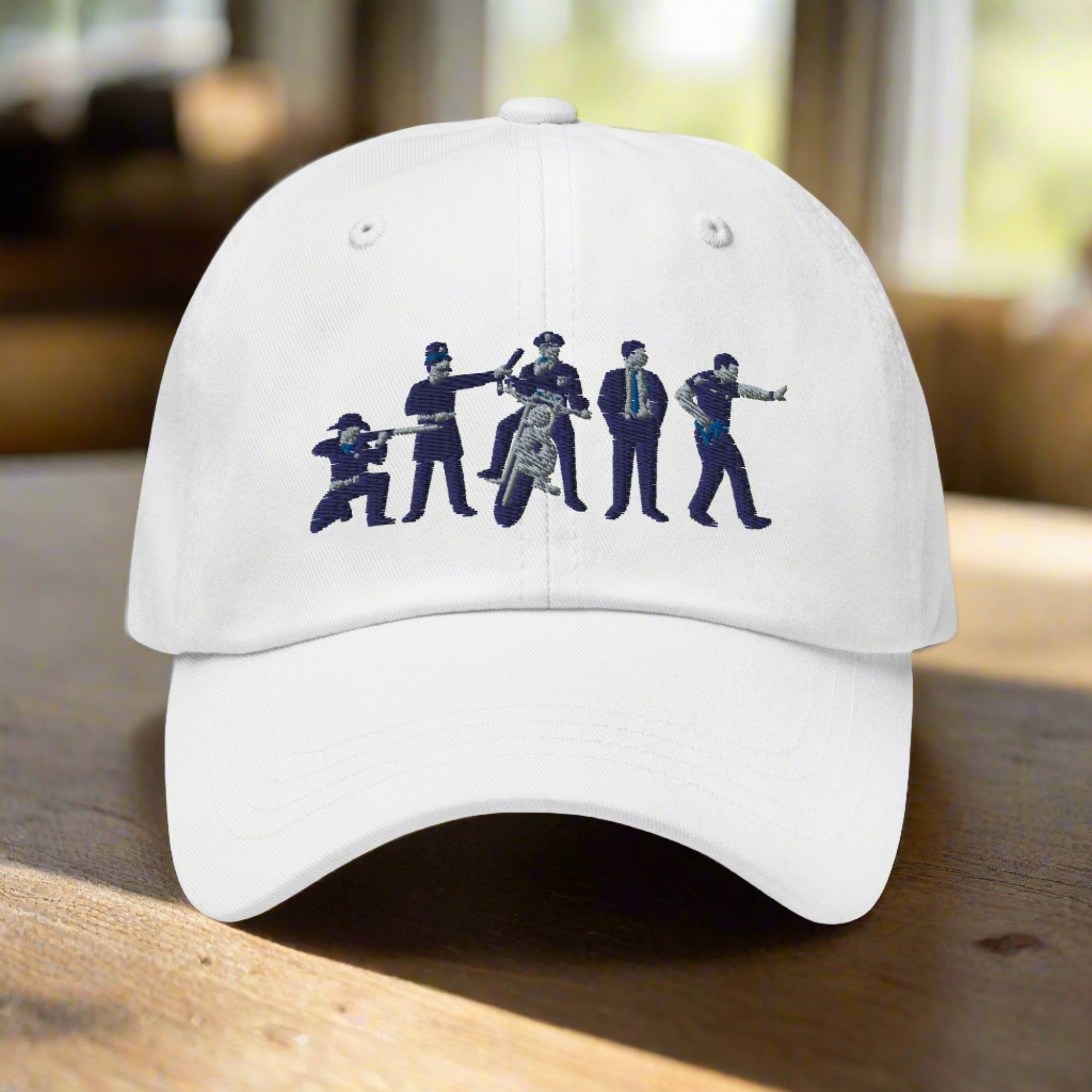 a baseball cap