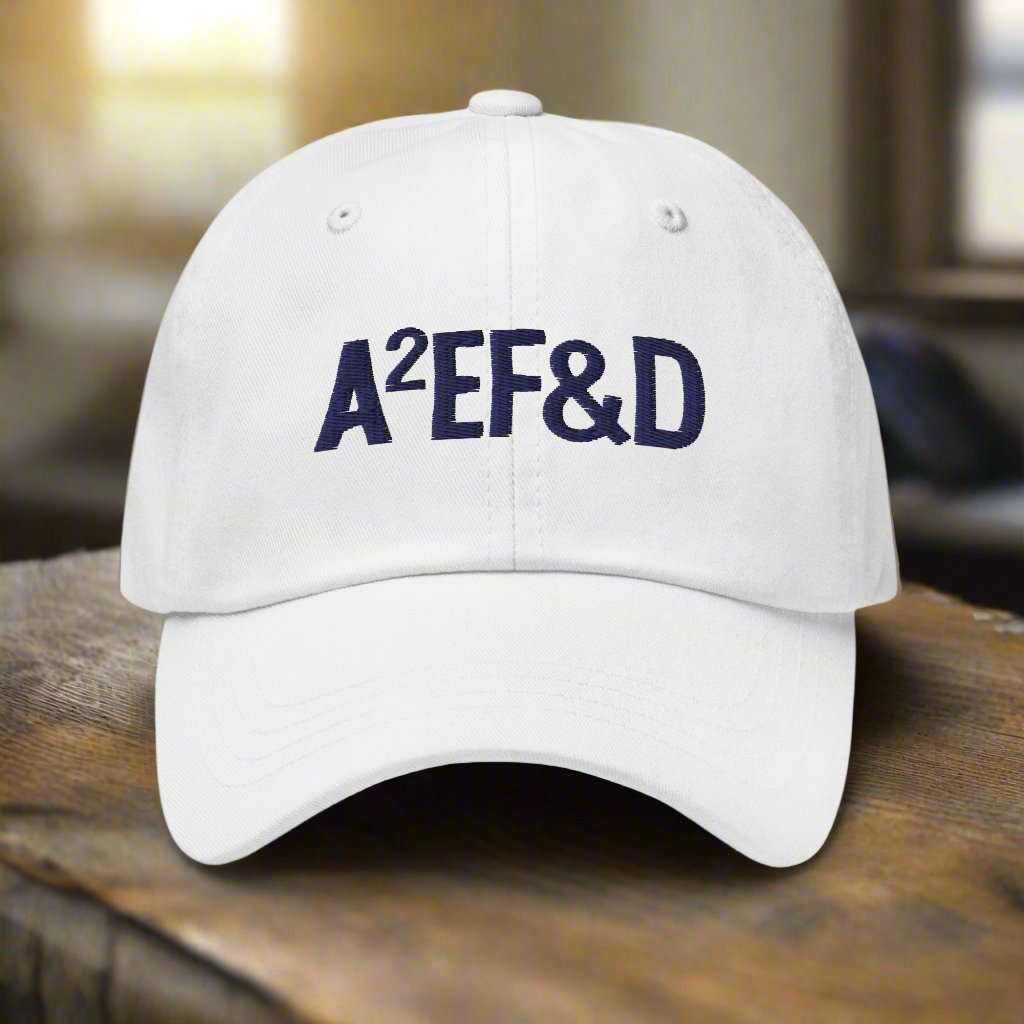 a baseball cap