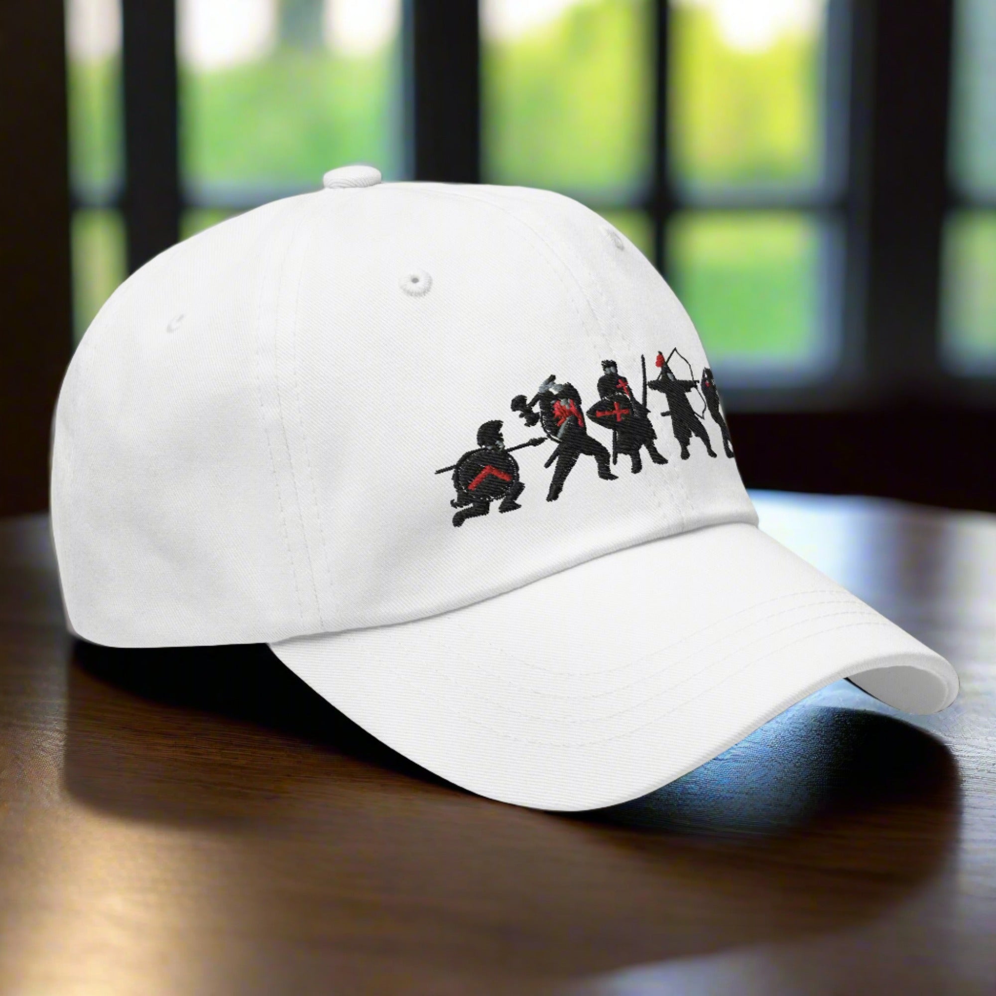 a baseball cap
