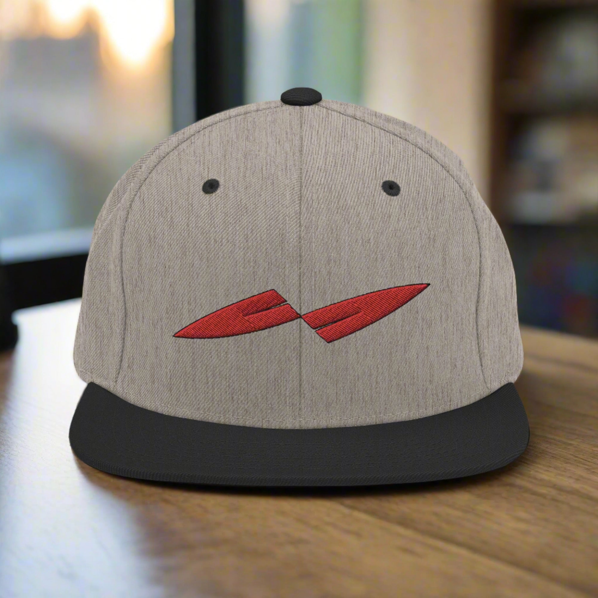 a snapback cap