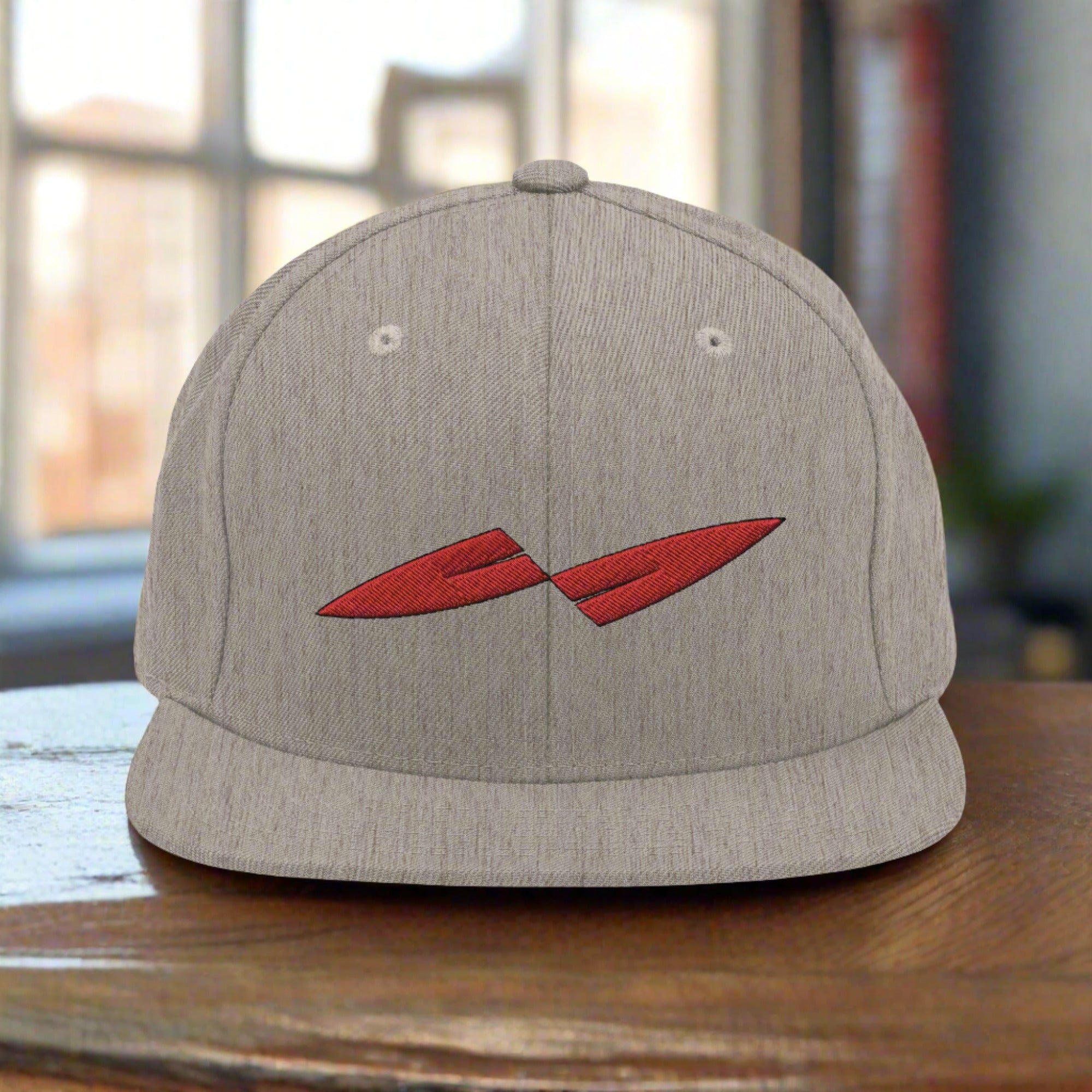 a snapback cap