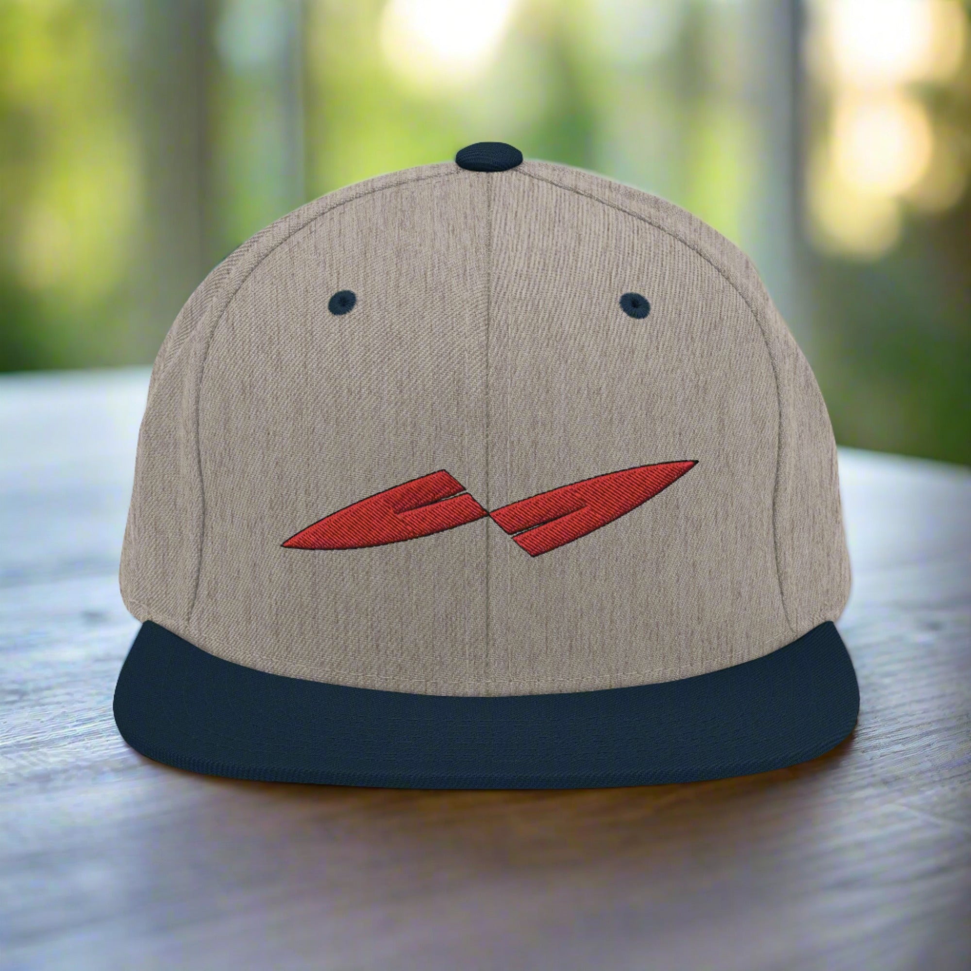 a snapback cap
