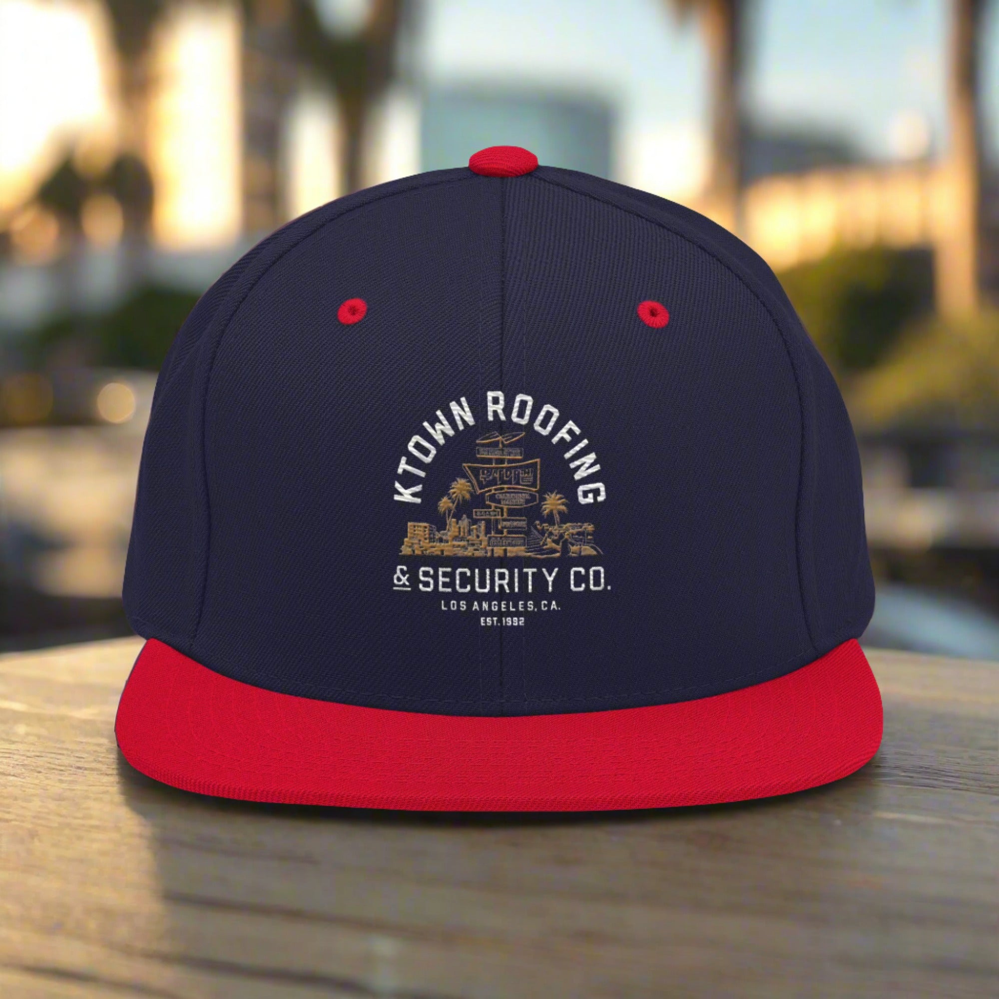 a snapback cap