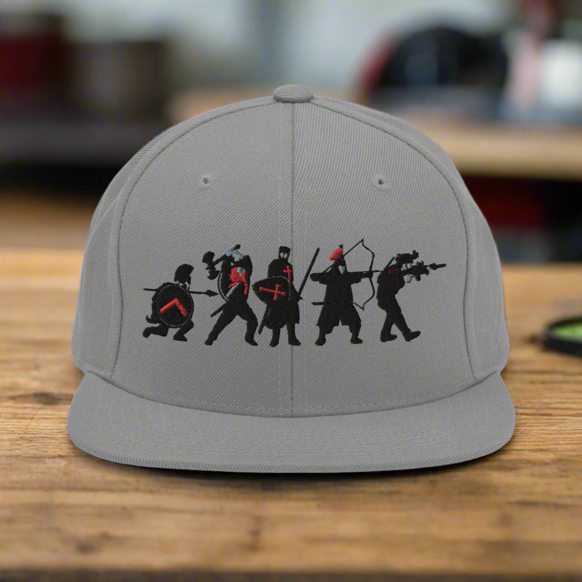 a snapback cap