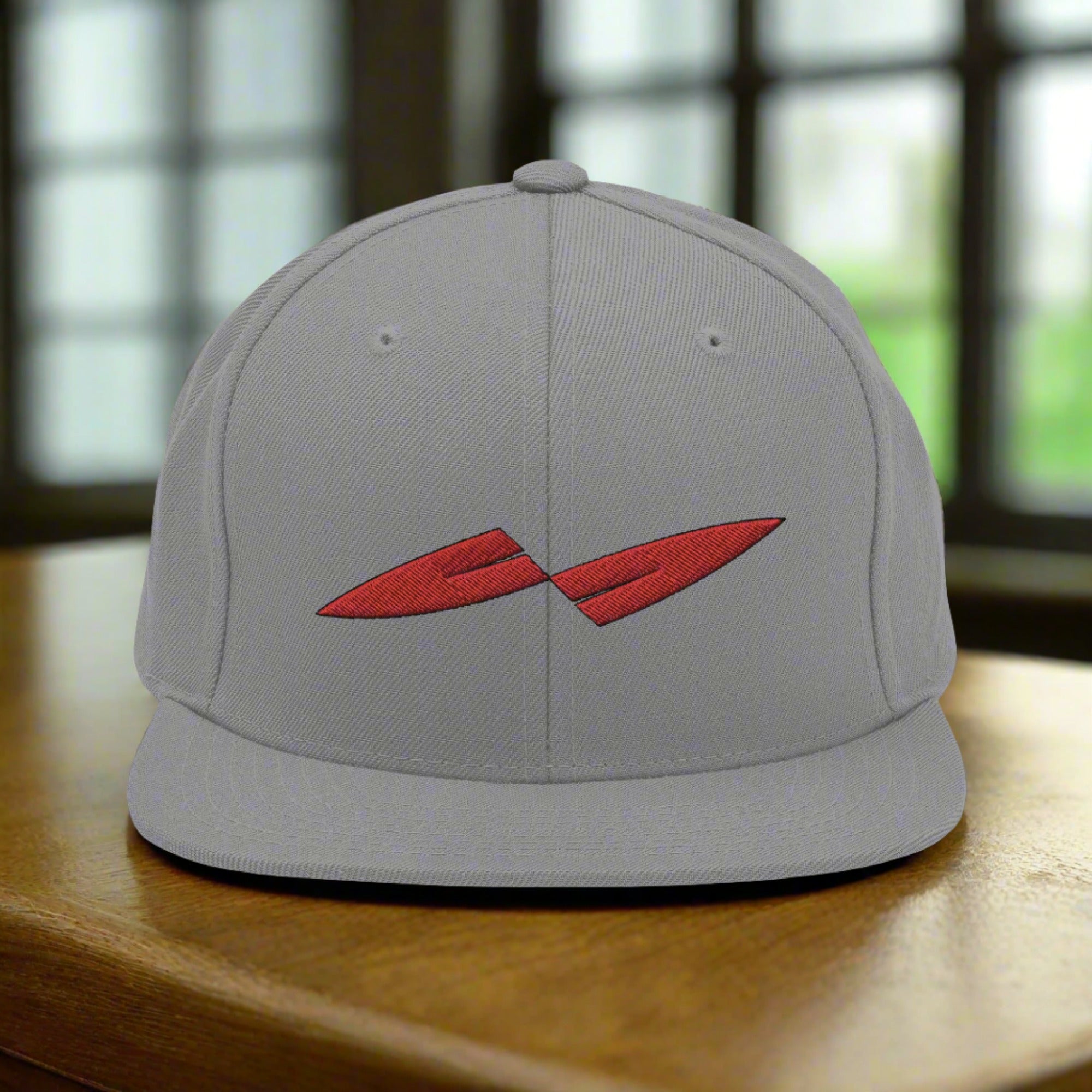 a snapback cap
