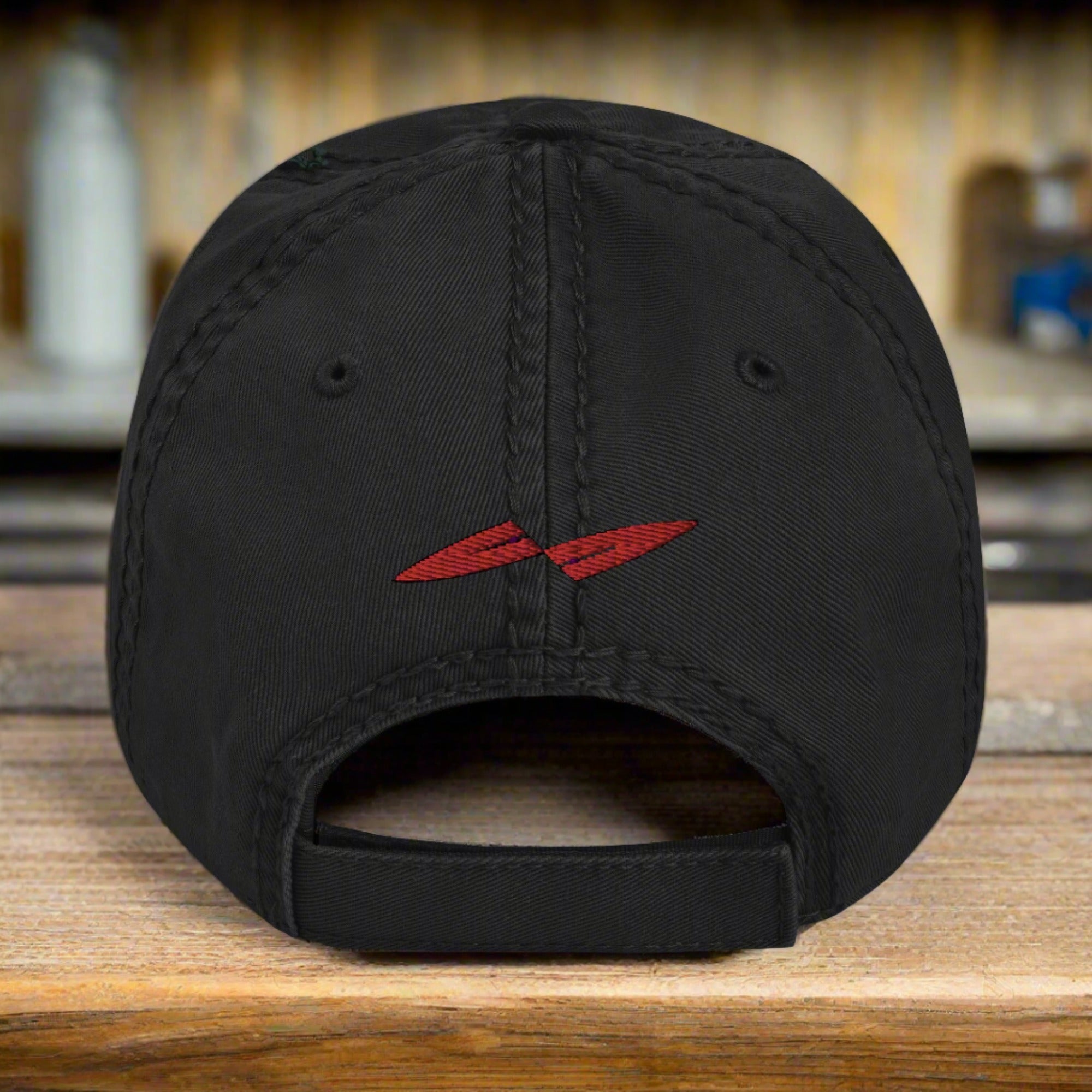 a baseball cap