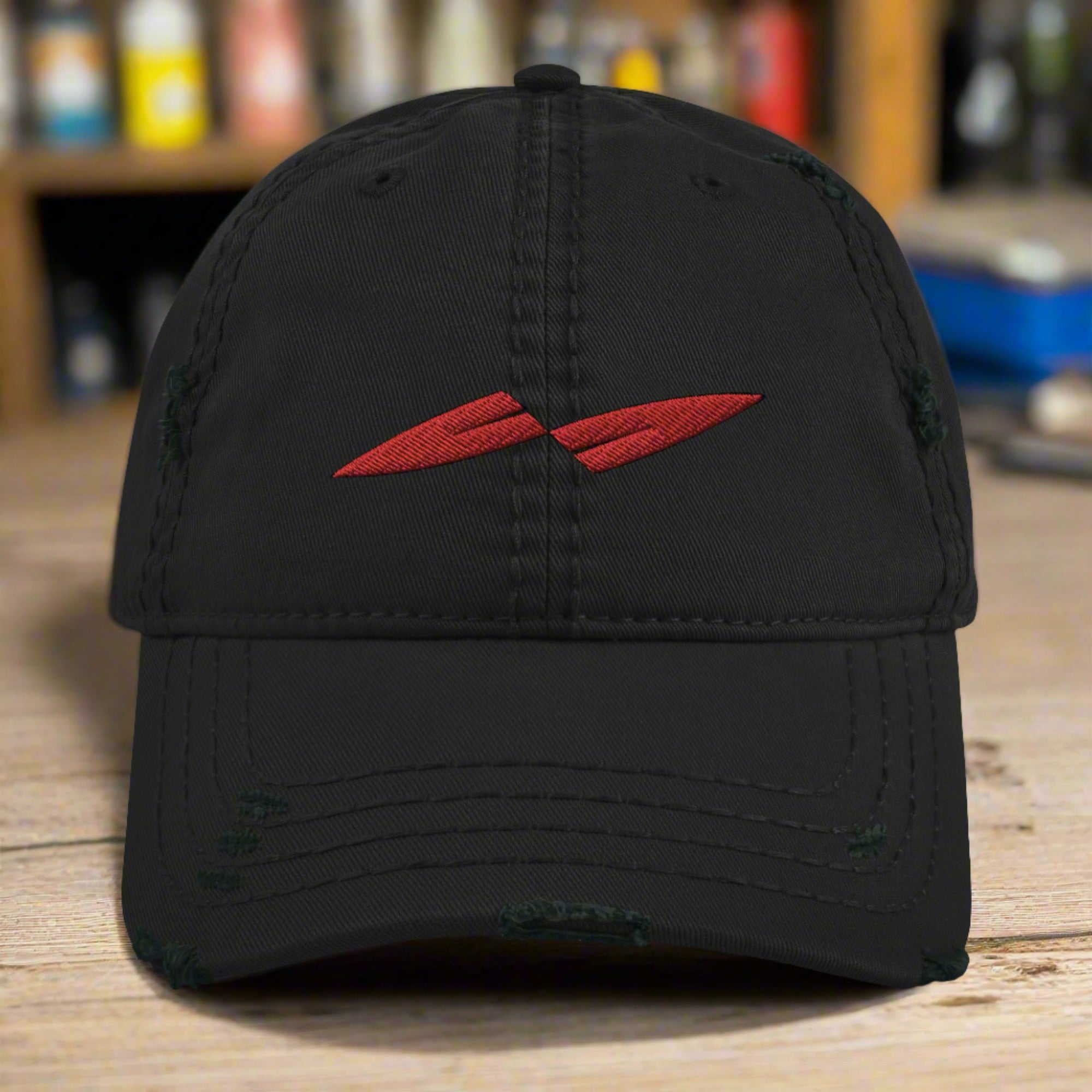 a baseball cap