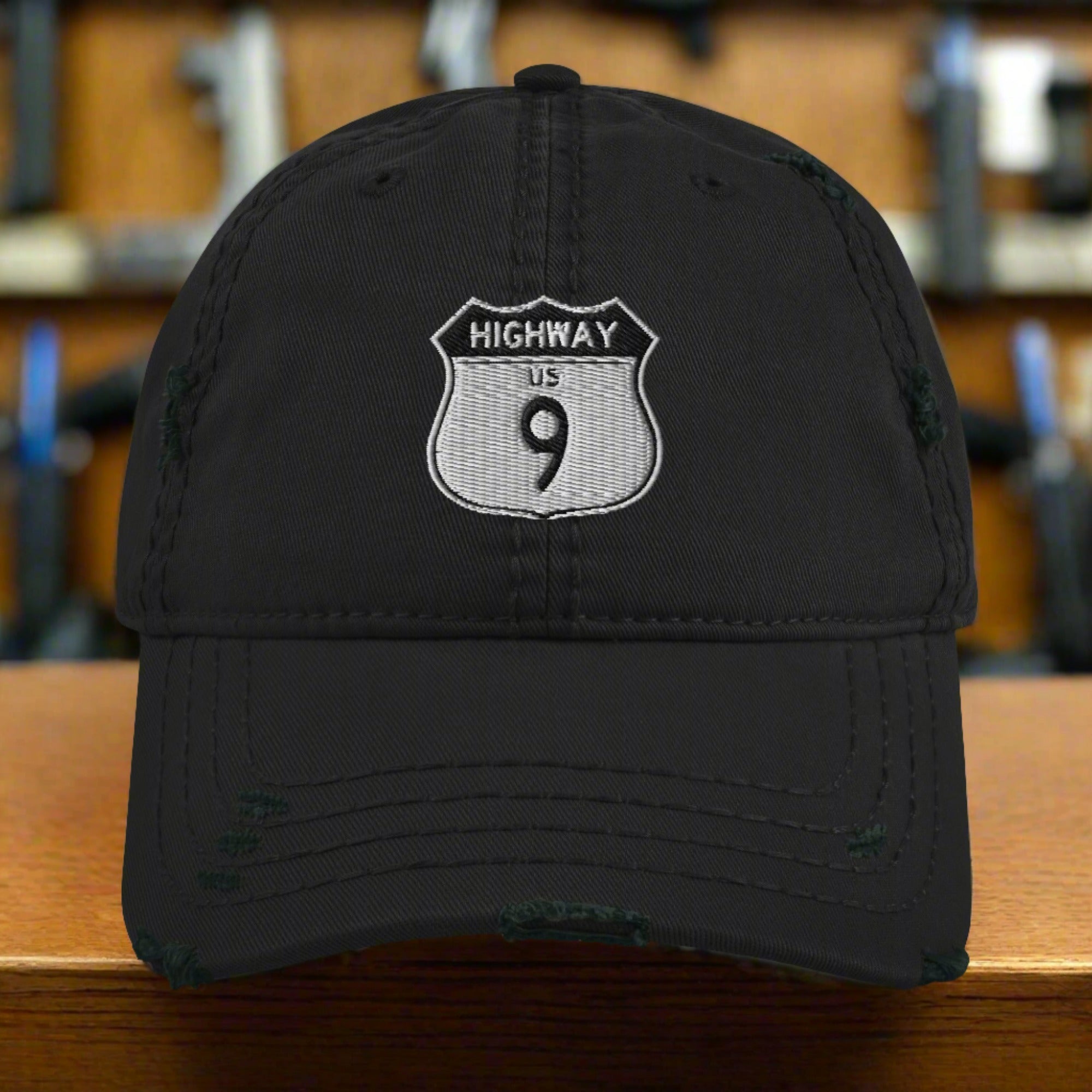 a baseball cap