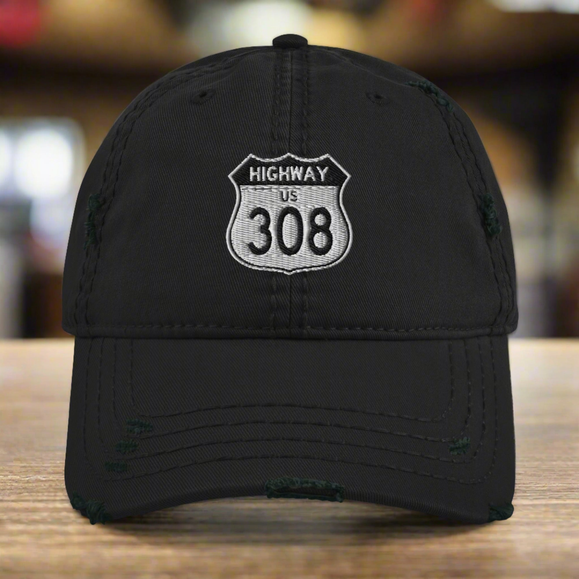 a baseball cap