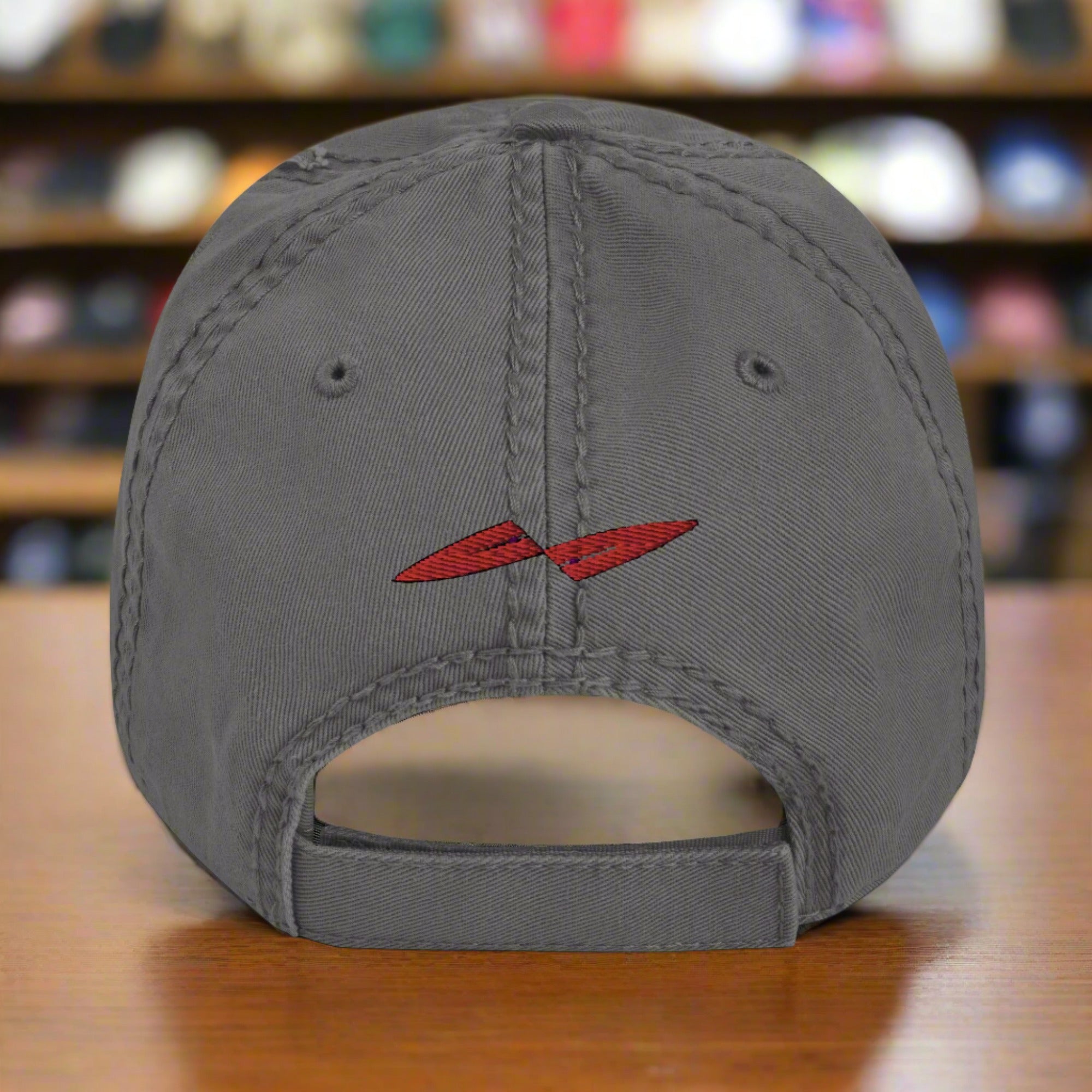 a baseball cap