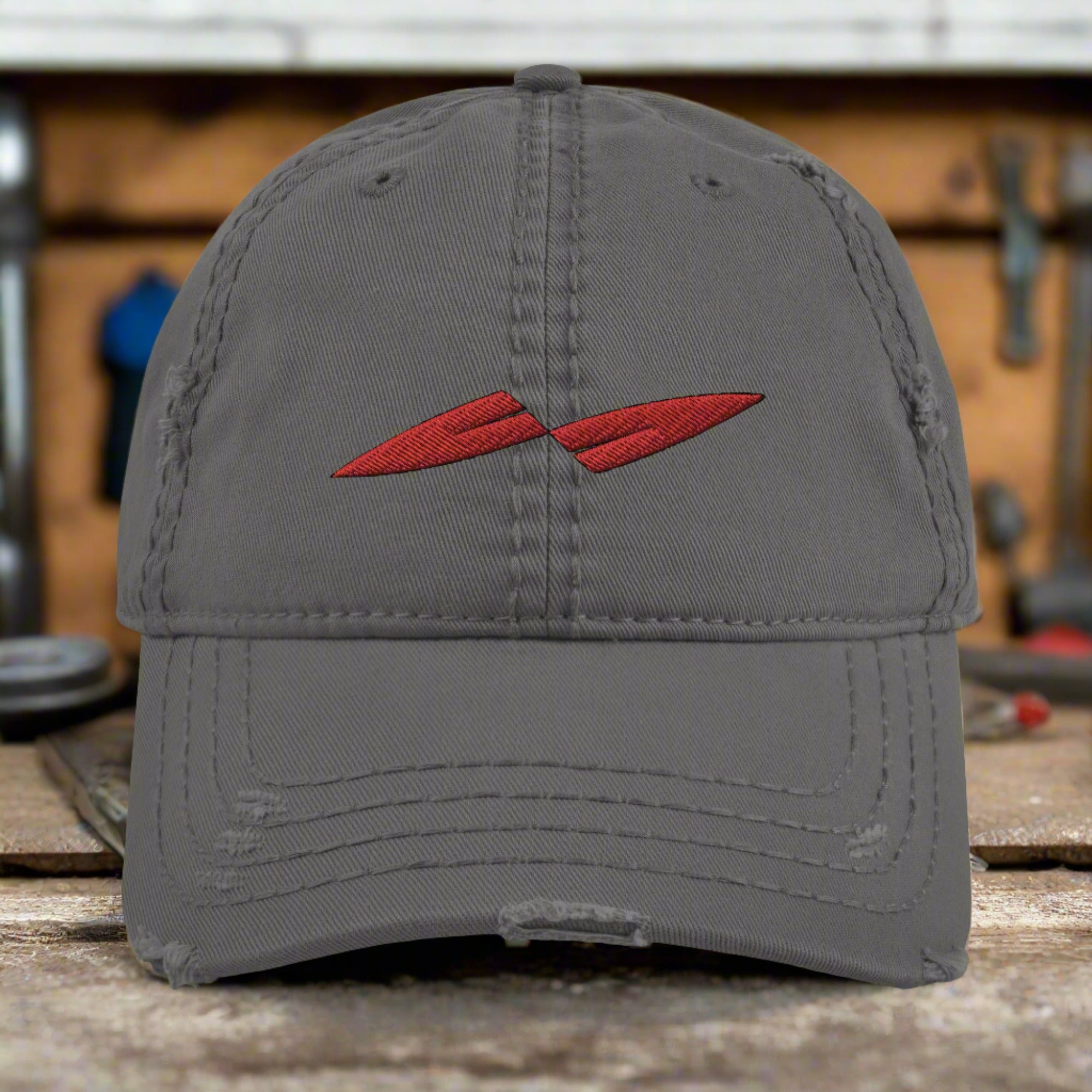 a baseball cap
