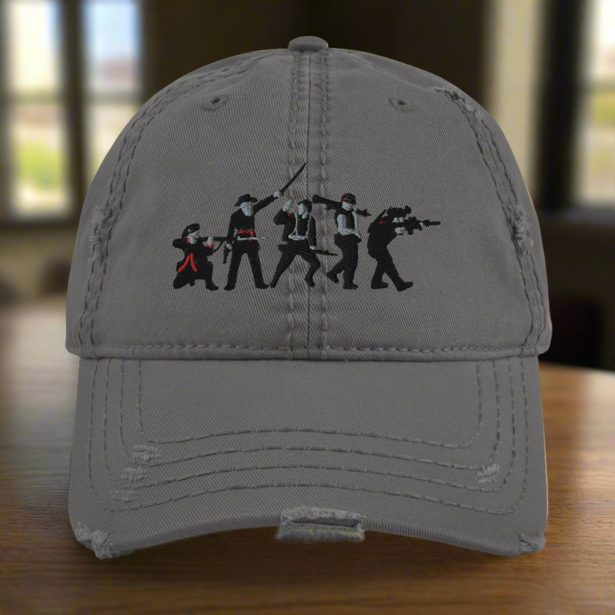 a baseball cap
