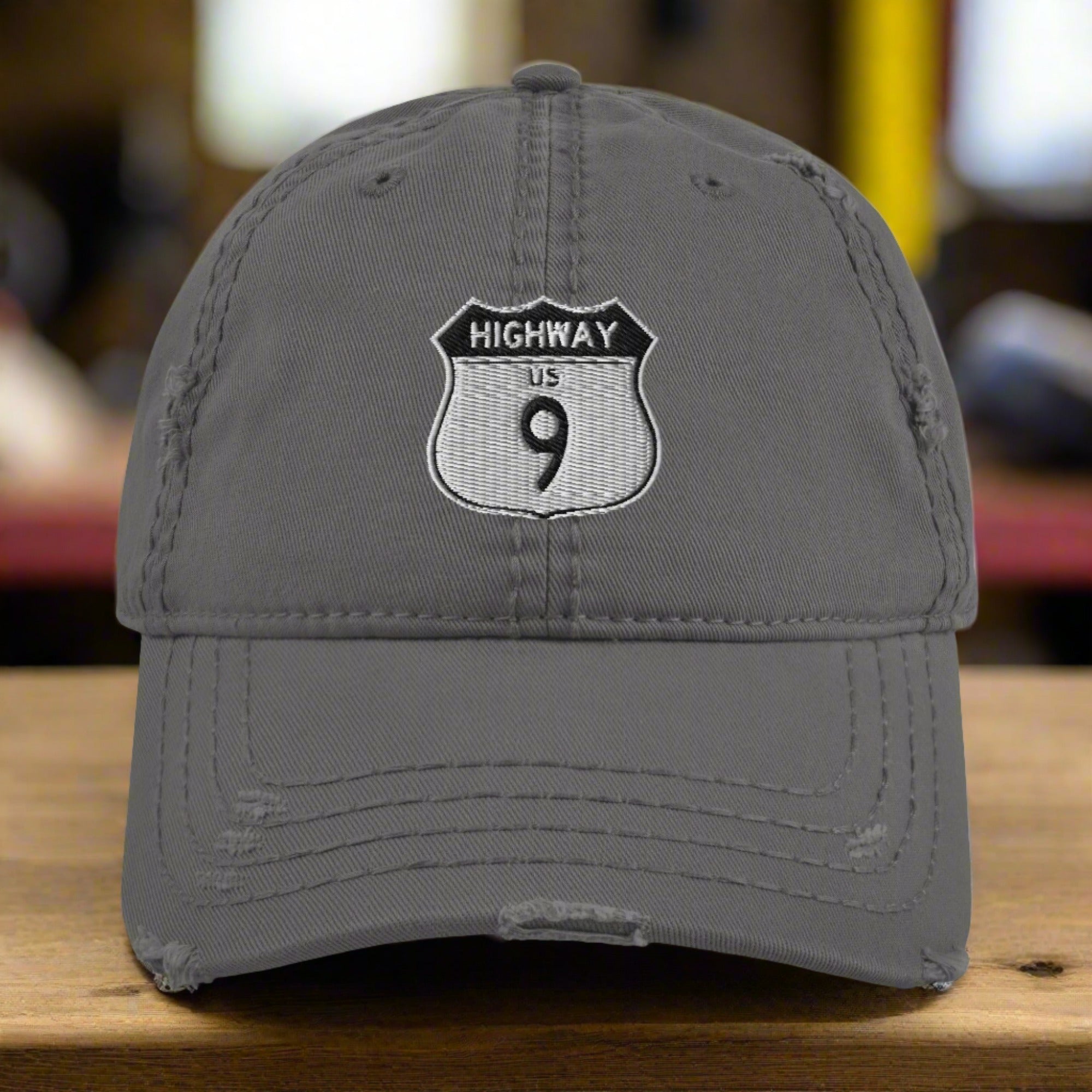a baseball cap