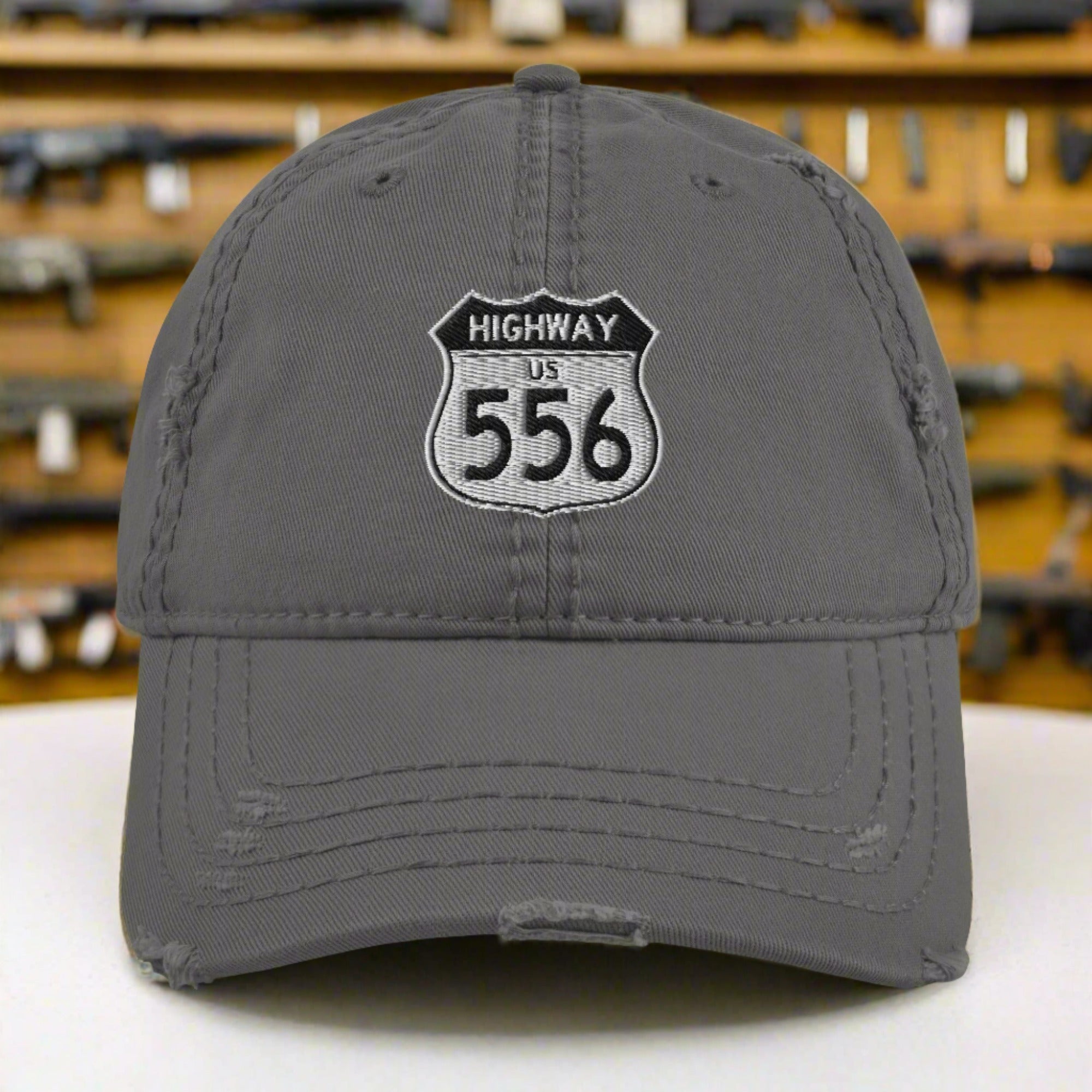 a baseball cap